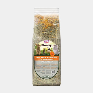 LoLo Pets Bloomy Small Animals Hay & Marigold Сіно для гризунів та кроликів з Квітами Календули