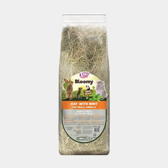 LoLo Pets Bloomy Small Animals Hay & Mint Сіно для гризунів та кроликів з М'ятою