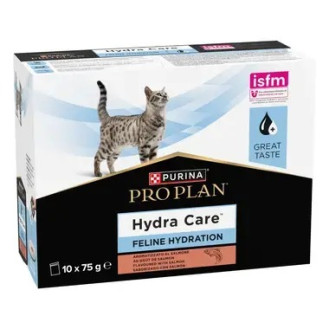 Purina Pro Plan Veterinary Diets Hydra Care Salmon Диетический влажный корм для котов с лососем для увеличения потребления воды (750 г)