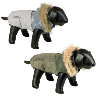 Nobby Dog Coat Hood Bleda Зимнее утепленное пальто для собак со съемным капюшоном