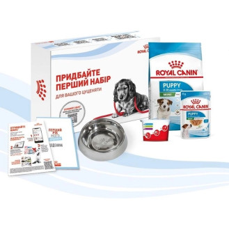Royal Canin Mini Puppy Сухой корм для щенков маленьких пород в возрасте от 2 до 10 месяцев (Starter Kit)