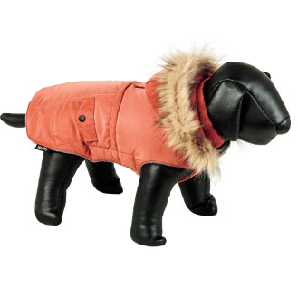 Nobby Dog Coat Hood Semic Зимнее утепленное пальто для собак со съемным капюшоном