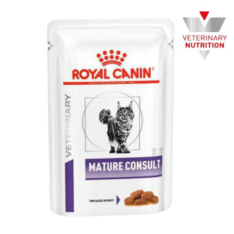 Royal Canin Veterinary Mature Consult s/o index Вологий дієтичний корм для котів віком від 7 років без видимих ознак старіння