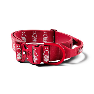 BullyBillows Lighter Combat Collar Handle 5 cm Forest Полегшений широкий тактичний нашийник для собак