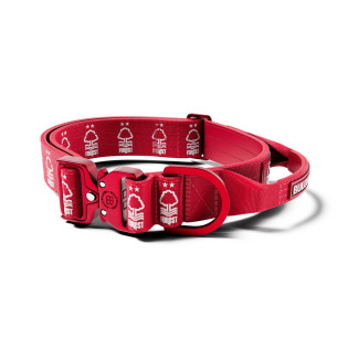 BullyBillows Lighter Combat Collar Handle 4 cm Forest Полегшений тактичний нашийник для собак з ривковим замком