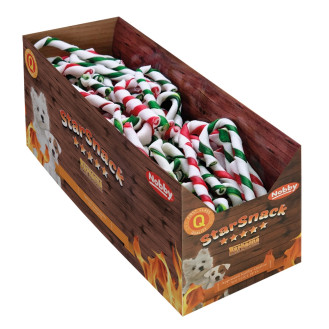 Nobby Xmas StarSnack BBQ Christmas Cane Жувальні ласощі для собак Різдвяна Тростина