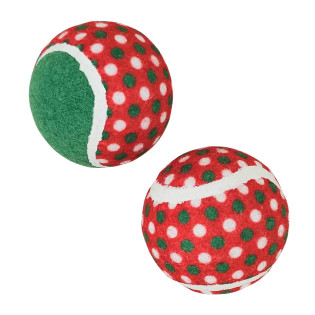 Nobby Xmas Tennis Ball Новорічні іграшки для собак Різдвяні Тенісні М'ячики