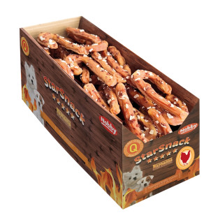 Nobby Xmas StarSnack BBQ Christmas Cane Chicken Жувальні ласощі для собак Різдвяна Тростина з Курки