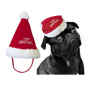 Nobby Christmas Dog Hat Merry Новогодняя шапка для собак и котов Веселого Рождества