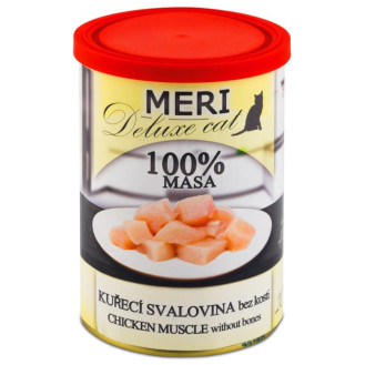 FALCO MERI Deluxe Cat 100% Meat Chicken Muscle Консервированное мясо для котов Мясо Курицы без костей