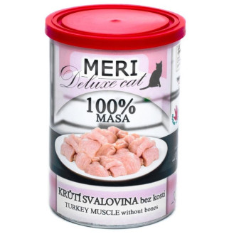 FALCO MERI Deluxe Cat 100% Meat Turkey Muscle Консервированное мясо для котов Мясо Индейки без костей