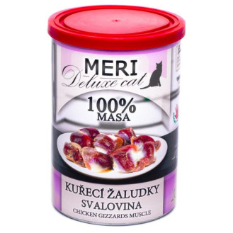 FALCO MERI Deluxe Cat 100% Meat Chicken Gizzards Muscle Консервированное мясо для котов Куриные Желудки