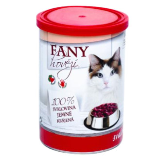 FALCO FANY Cat 100% Meat Beef Консервированное мясо для котов с высокой энергетической ценностью Говядина