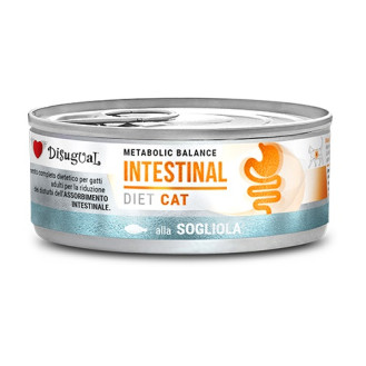 Disugual Metabolic Balance Diet Cat Intestinal Sole Fish Влажный лечебный корм для котов при расстройствах пищеварения Паштет из Морского Языка