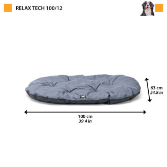Ferplast Relax Tech Водонепроницаемая двухсторонняя лежанка-подушка под лежаки Siesta Deluxe и Dandy для собак и котов (100/12)