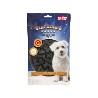 Nobby StarSnack Mini Bones Tripe Натуральные лакомства без сахара для маленьких собак Рубец