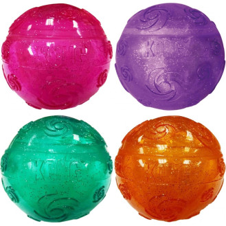 KONG Squeezz Crackle Ball Игрушка для собак Трескучий Мяч