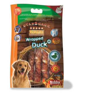 Nobby StarSnack Dental BBQ Wrapped Duck Лакомства для чистки зубов собак Жевательная Палочка из Утки