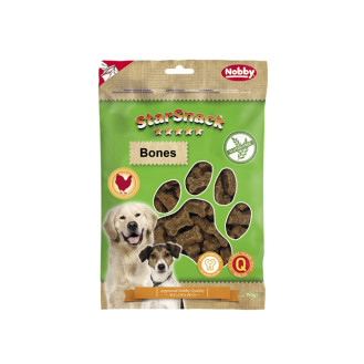 Nobby StarSnack Gluten Free Bones Безглютеновые лакомства без сахара для собак Куриные косточки