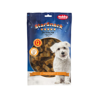 Nobby StarSnack Duo Bones Large Lamb & Rice Лакомства для дрессировки собак Косточки из Ягненка и Риса
