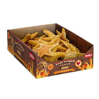 Nobby StarSnack BBQ Chicken Starfish Жевательные лакомства для собак Морские Звезды из Курицы