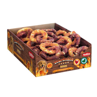 Nobby StarSnack BBQ Chicken & Duck Double Ring Жевательные лакомства для собак Двойное Кольцо из Курицы и Утки