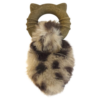 Nobby Plush Catnip Tail & Ring Жувальна іграшка для котів Плюшевий Хвіст та Кільце з котячої м'яти