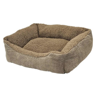 Nobby Teddy Bed Антиковзкий плюшевий лежак для собак