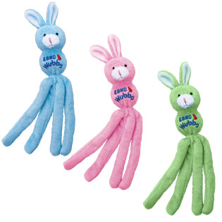 KONG Cat Wubba Bunny Іграшка для котів Кролик Вубба із дзвіночком та котячою м'ятою