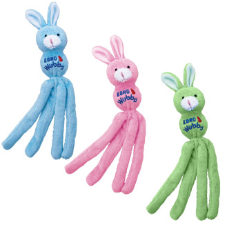 KONG Cat Wubba Bunny Іграшка для котів Кролик Вубба із дзвіночком та котячою м'ятою