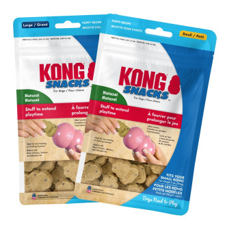 KONG Snacks Puppy Натуральные лакомства для игрушки КОНГ для щенков Печенье с Курицей