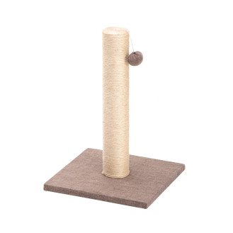 Imac Irina Когтеточка для кота Столбик с игрушкой