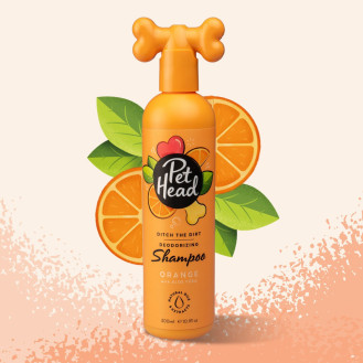 Pet Head Ditch the Dirt Deodorising Shampoo Дезодорирующий шампунь для собак с ароматом апельсина