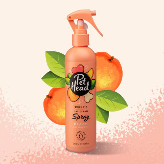 Pet Head Quick Fix Spray Dry Clean Швидкоочищуючий спрей для собак з ароматом персика