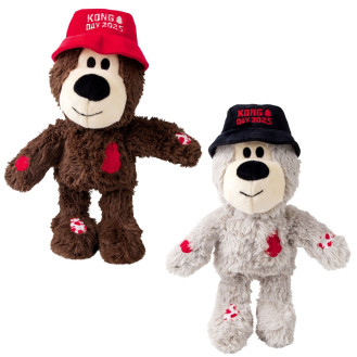 KONG Wild Knots KONG Day 2025 Bear Мягкая игрушка для собак Фирменный Медвежонок