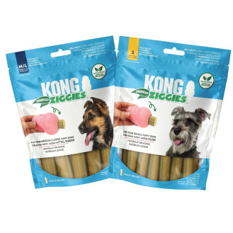 KONG Ziggies Enhanced Puppy Лакомства для зубов щенков Жевательные Палочки