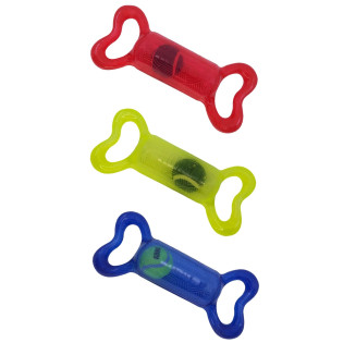 KONG Jumbler Tug Игрушка для собак Косточка-перетяжка с пищалкой и мячиком