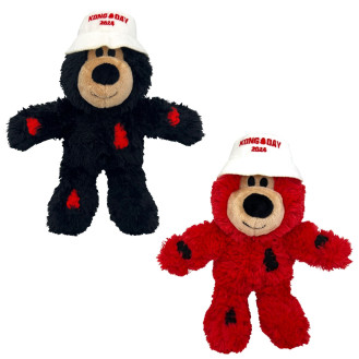 KONG Wild Knots KONG Day Bear Мягкая игрушка для собак Фирменный Медвежонок