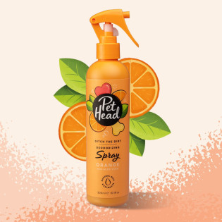 Pet Head Ditch the Dirt Deodorising Spray Дезодорирующий спрей для собак с ароматом апельсина