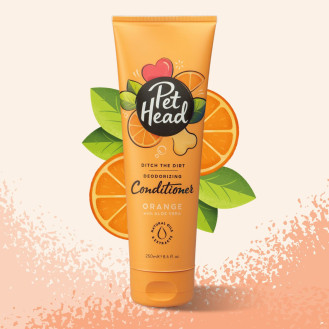 Pet Head Ditch the Dirt Deodorising Conditioner Дезодорирующий кондиционер для собак с ароматом апельсина