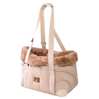 Nobby Shetland 2 in 1 Сумка-переноска для собак и котов весом до 8 кг Трансформер с меховой подкладкой-лежанкой Nobby Shetland 2 in 1 Сумка-переноска для собак и котов весом до 8 кг Трансформер с меховой подкладкой-лежанкой