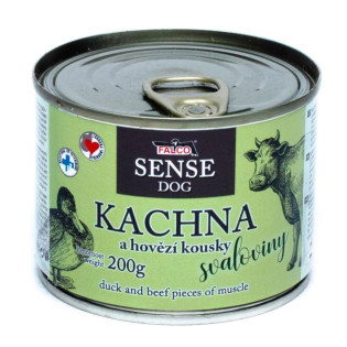 FALCO SENSE DOG 100% Meat Duck & Beef Консервоване м'ясо для собак з чутливим травленням Качка з Яловичиною FALCO SENSE DOG 100% Meat Duck & Beef Консервоване м'ясо для собак з чутливим травленням Качка з Яловичиною