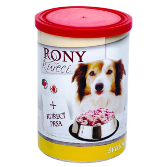 RONY Dog 100% Meat Chicken Консервоване м'ясо для собак з високою енергетичною цінністю Курка
