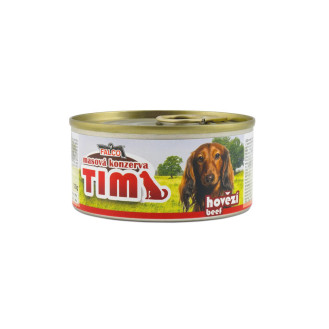 TIM Mini Dog 100% Meat Beef Консервоване м'ясо для маленьких собак Асорті з Яловичини