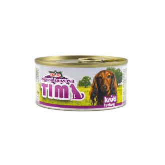 TIM Mini Dog 100% Meat Turkey Консервоване м'ясо для маленьких собак Асорті з Індички
