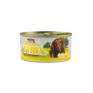 TIM Mini Dog 100% Meat Poultry Консервоване м'ясо для маленьких собак Асорті з Птаха