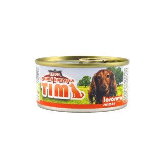 TIM Mini Dog 100% Meat Salmon Консервоване м'ясо для маленьких собак Асорті з Лосося