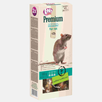 LoLo Pets Smakers Premium Rat Лакомство для крыс с натуральными витаминами