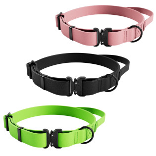 BullyBillows Billowthane Combat Collar Handle 2.5 cm Біотановий тактичний нашийник для цуценят та маленьких собак