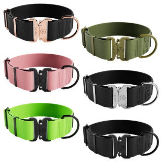 BullyBillows Billowthane Combat Collar 5 cm Водонепроницаемый широкий ошейник с рывковым замком для собак